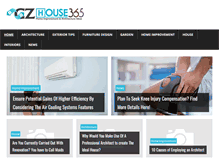 Tablet Screenshot of czhouse365.com